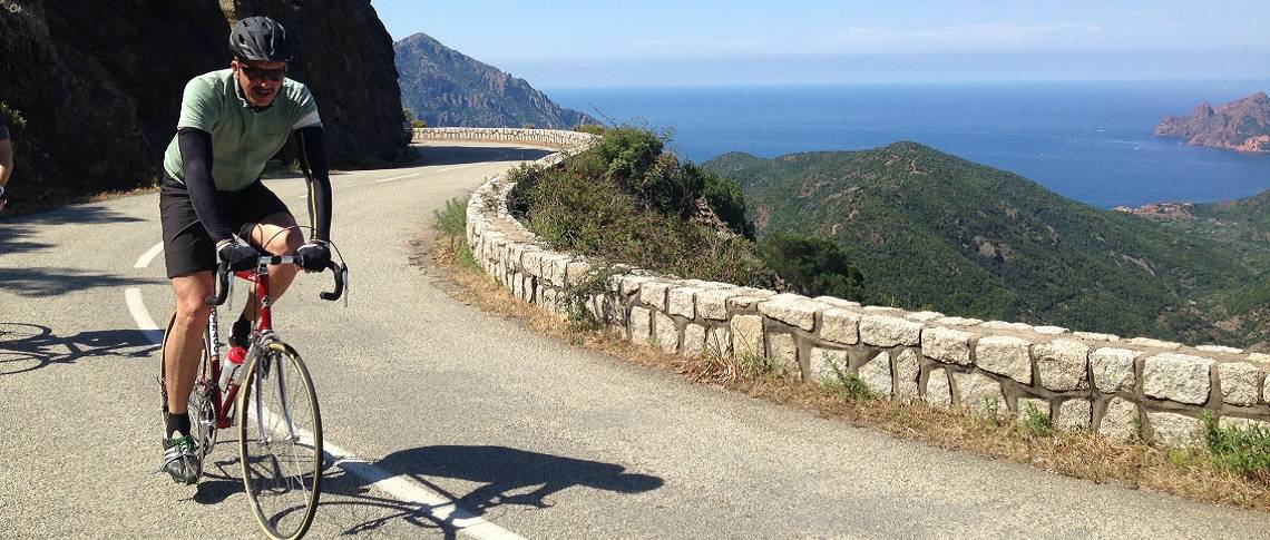 geführte Rennradtouren Corsica - Korsika